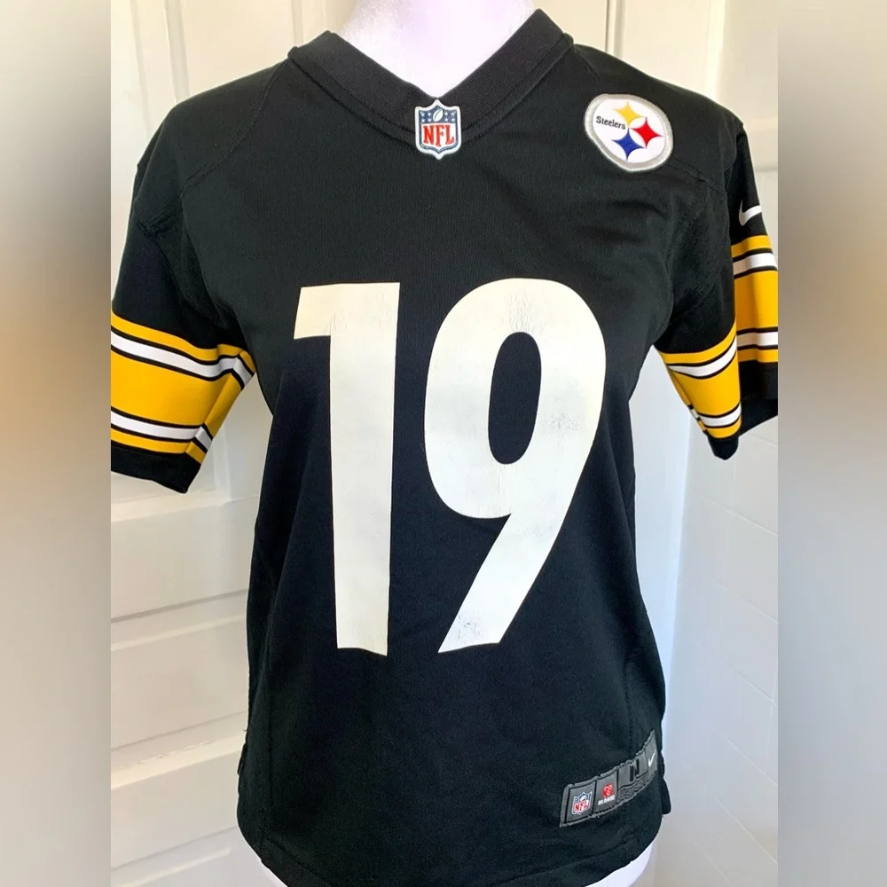 NFL Nike Pittsburgh Steelers #19 Juju Smith-Schuster Football Jersey - Picture 1 of 12
